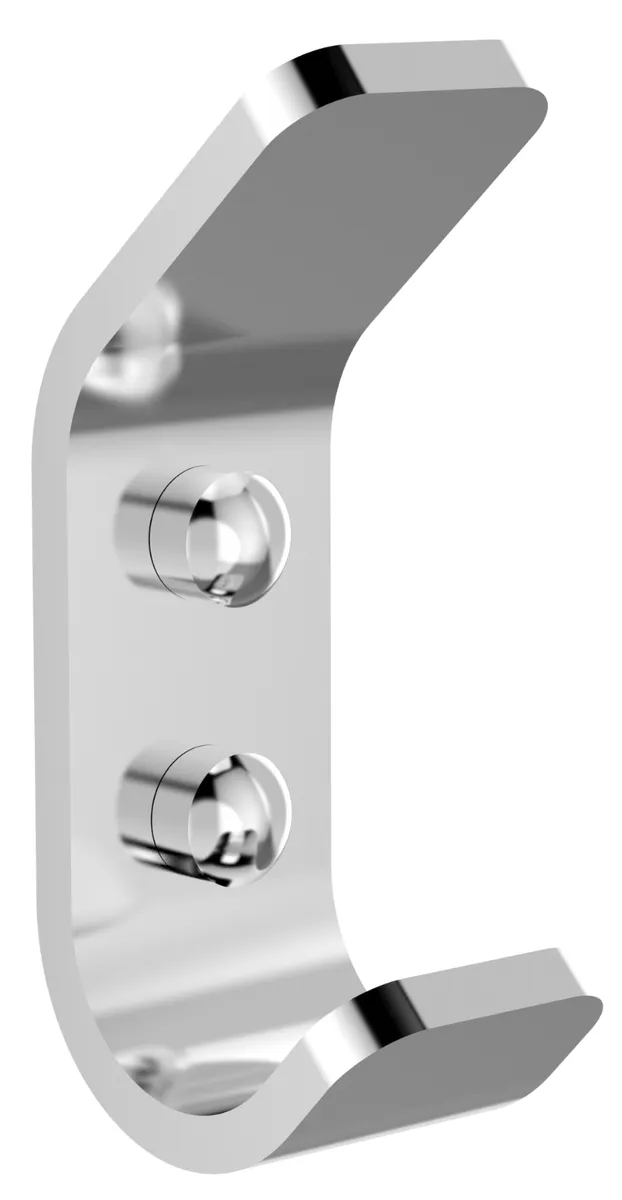 Bodie Onyx - Towel Hook - Silver