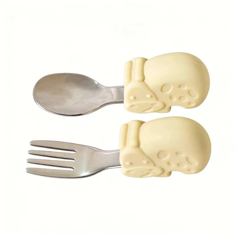 Premium S316 Stainless Steel Baby Spoon Fork Durable & Corrosion Resistant