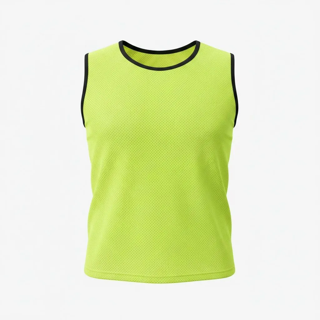Premium Soccer Training Bibs, Senior -10 Pack - Green
