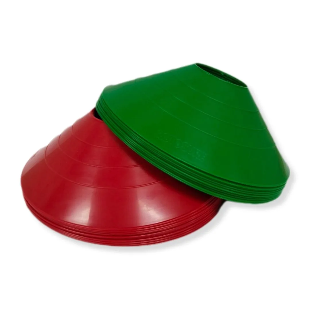 Training Cone Set of 20 - Green & Red
