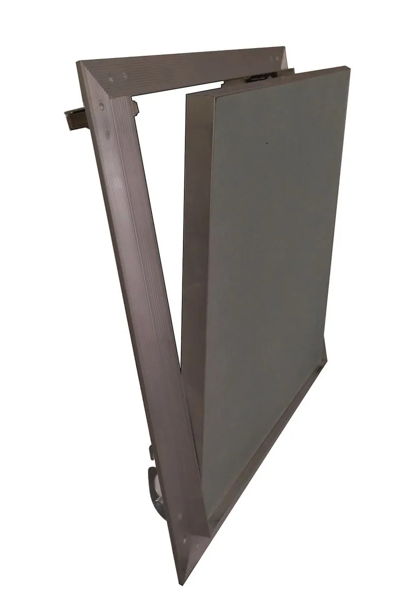 Bathroom Inspection Hatch Access Panel Push Open Aluminium 300/300mm