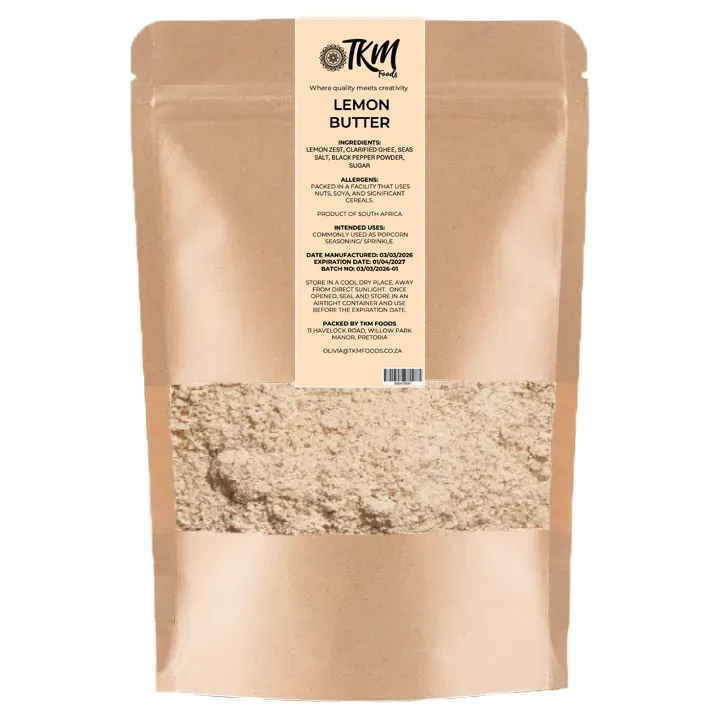 TKM Foods - Lemon Butter Popcorn Seasoning