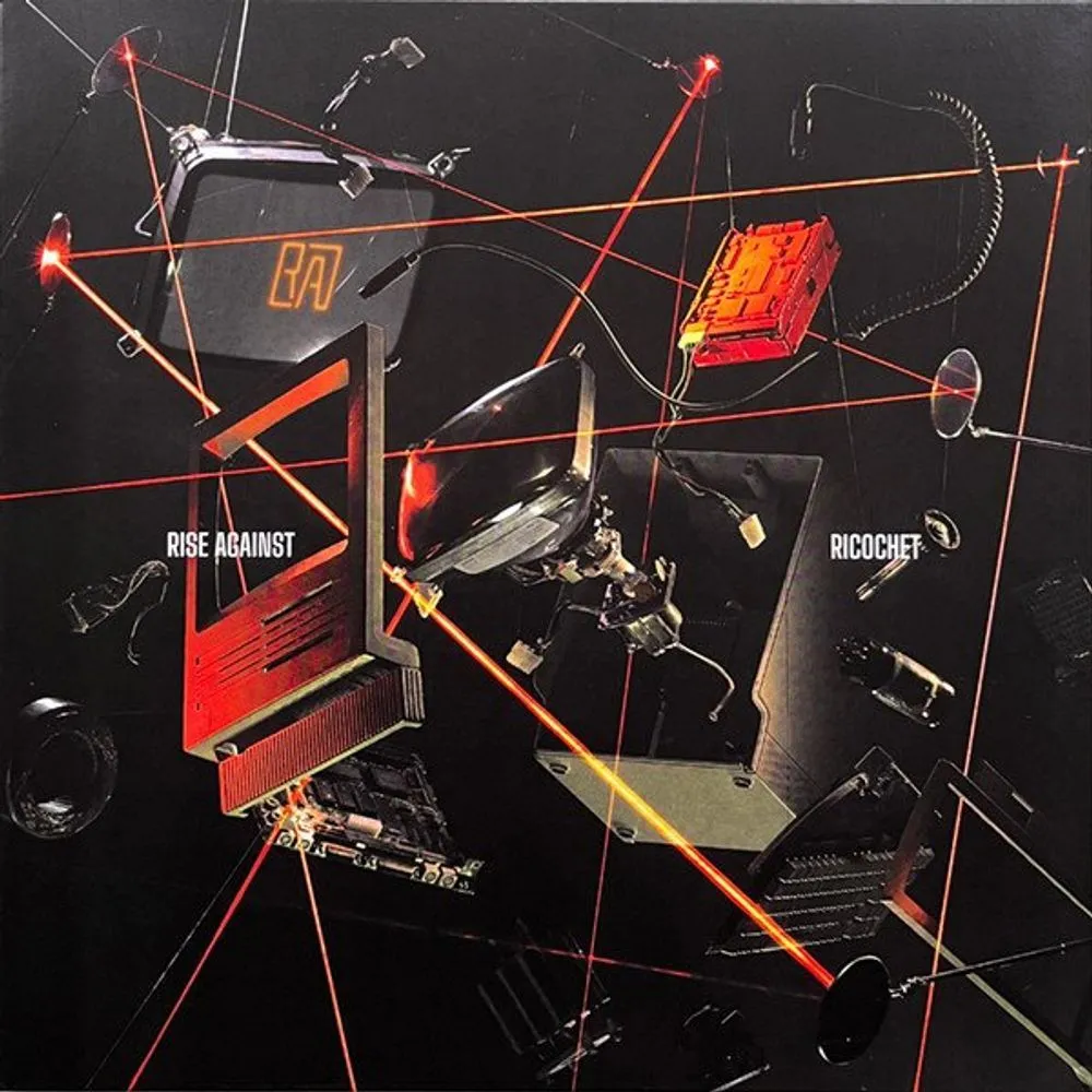 Rise Against - Ricochet - Neon Orange Vinyl LP Album