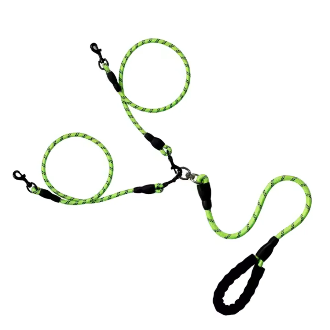 Dual Adjustable Lead for Two Dogs