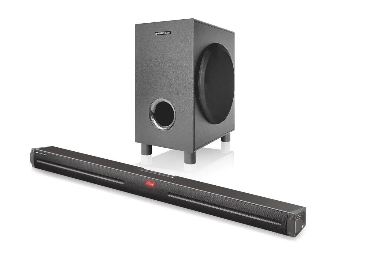 Bondsonic BoomBar Multimedia Soundbar System with Subwoofer