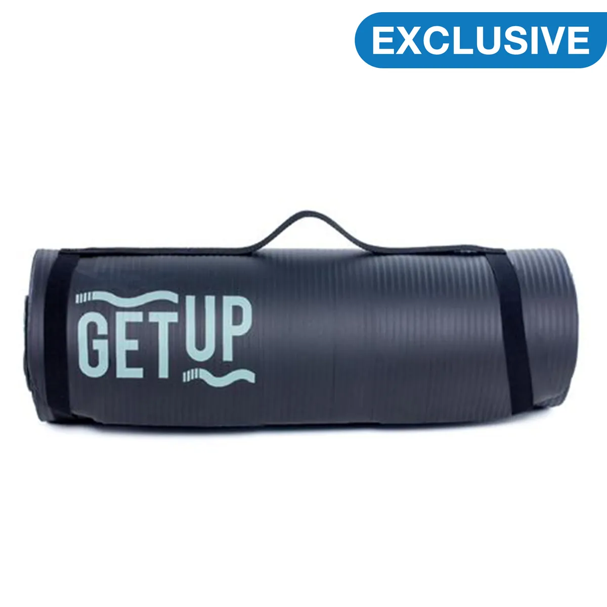 GetUp 15mm NBR Yoga Mat - Various Colours - Black