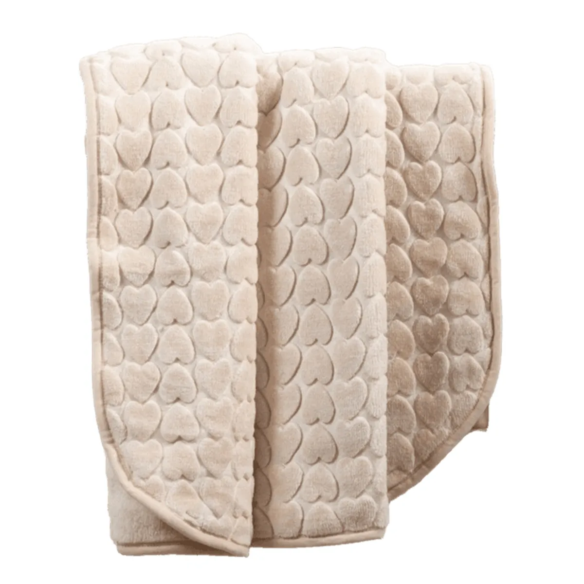 Super Soft 1 Ply Mink Baby Blanket - Beige