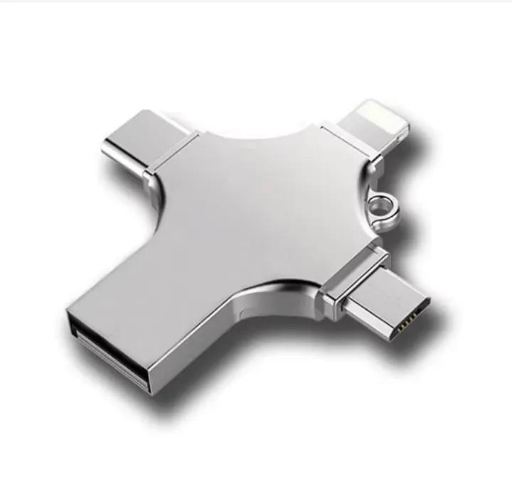 4 in 1 usb flash drive Android Type-C Pendrive 3.0 High Speed Memory Disk - 1TB