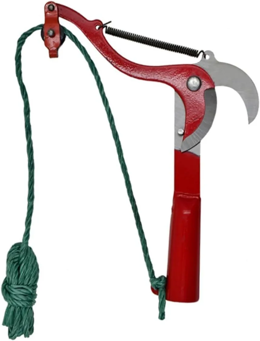 Extendable Tree Pruner with Rope, High-branches Trimmer and Fruit