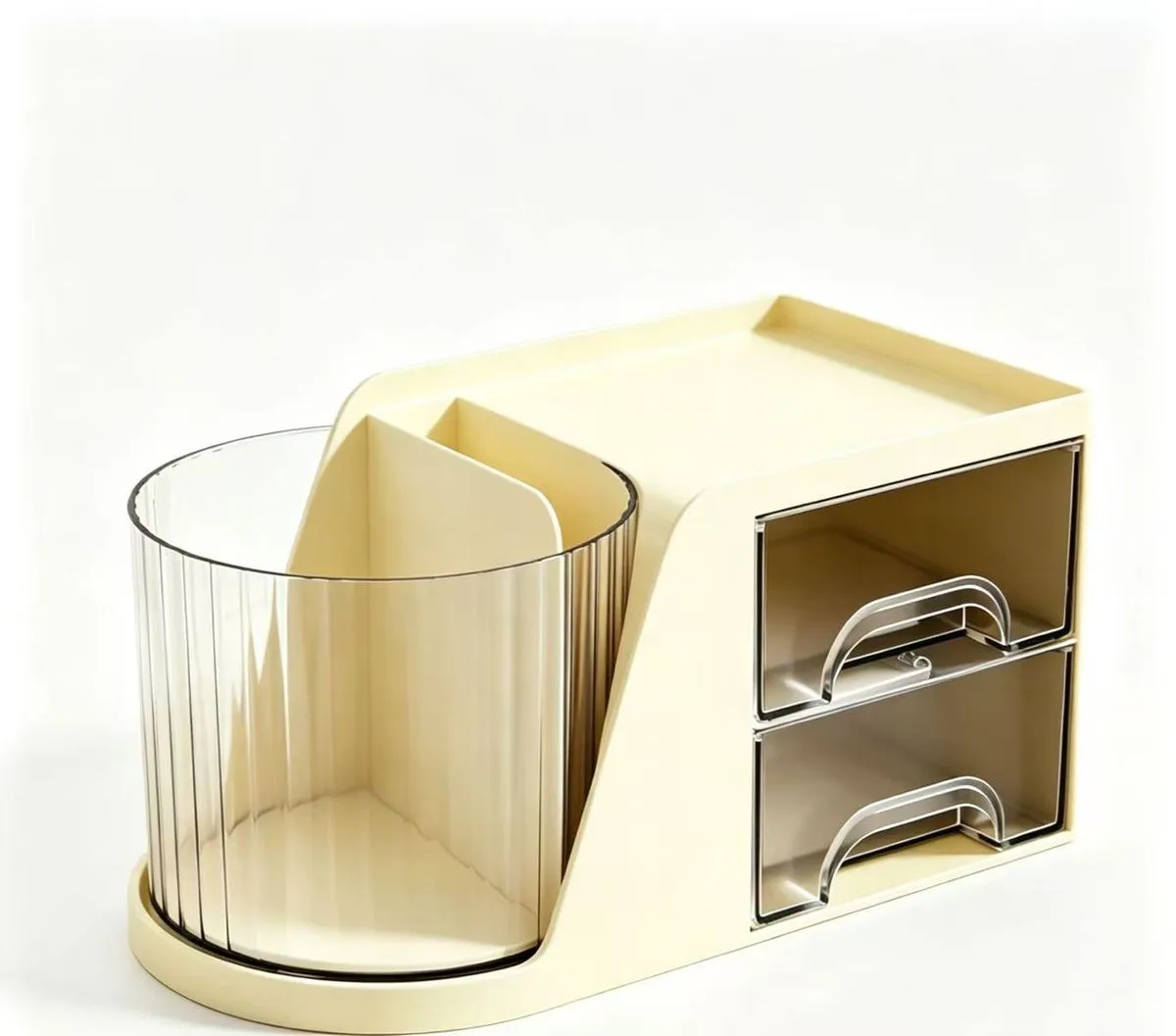 360 Rotating Drawer Office Cosmetics Organiser