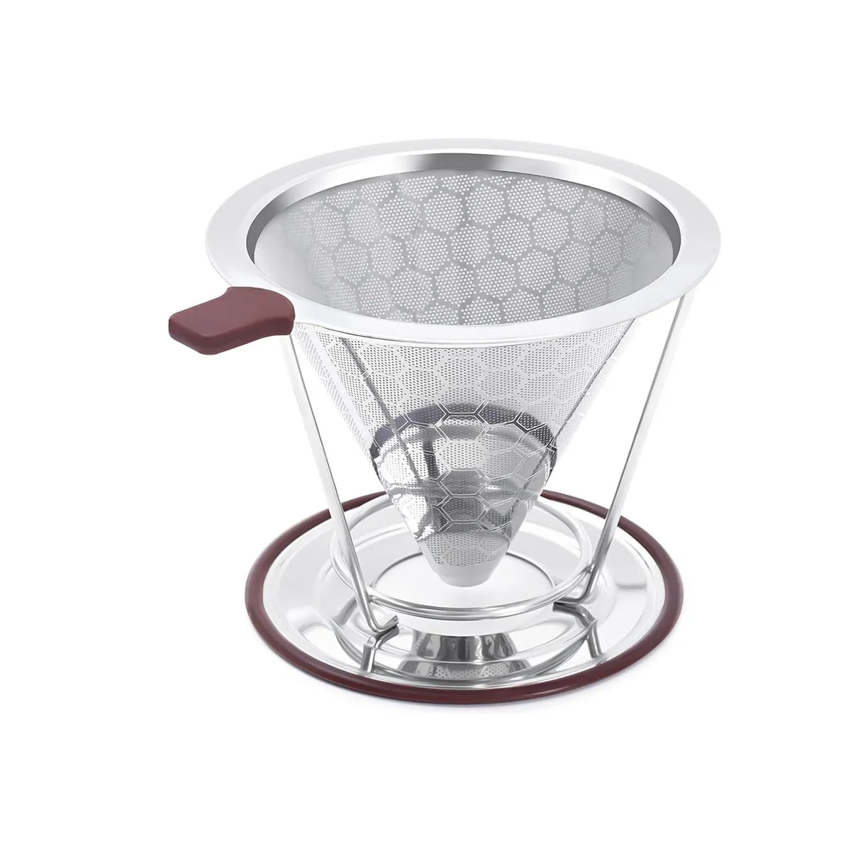 Stainless Steel Coffee Filter for Coffee Makers Pour Over Coffee Dripper