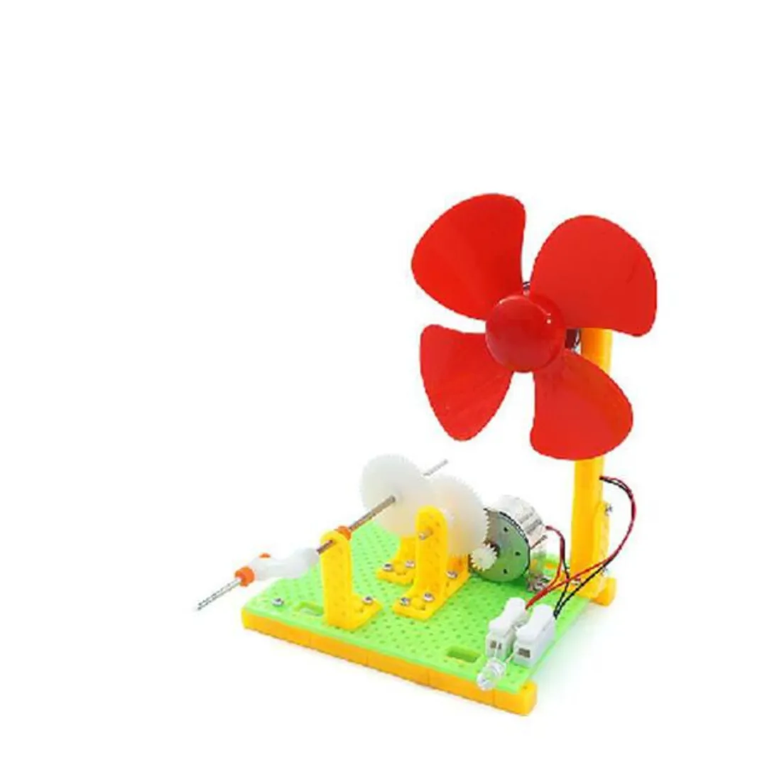 EDU-TOY Dynamo Lantern STEM Hand Generator Electricity Learning Kit