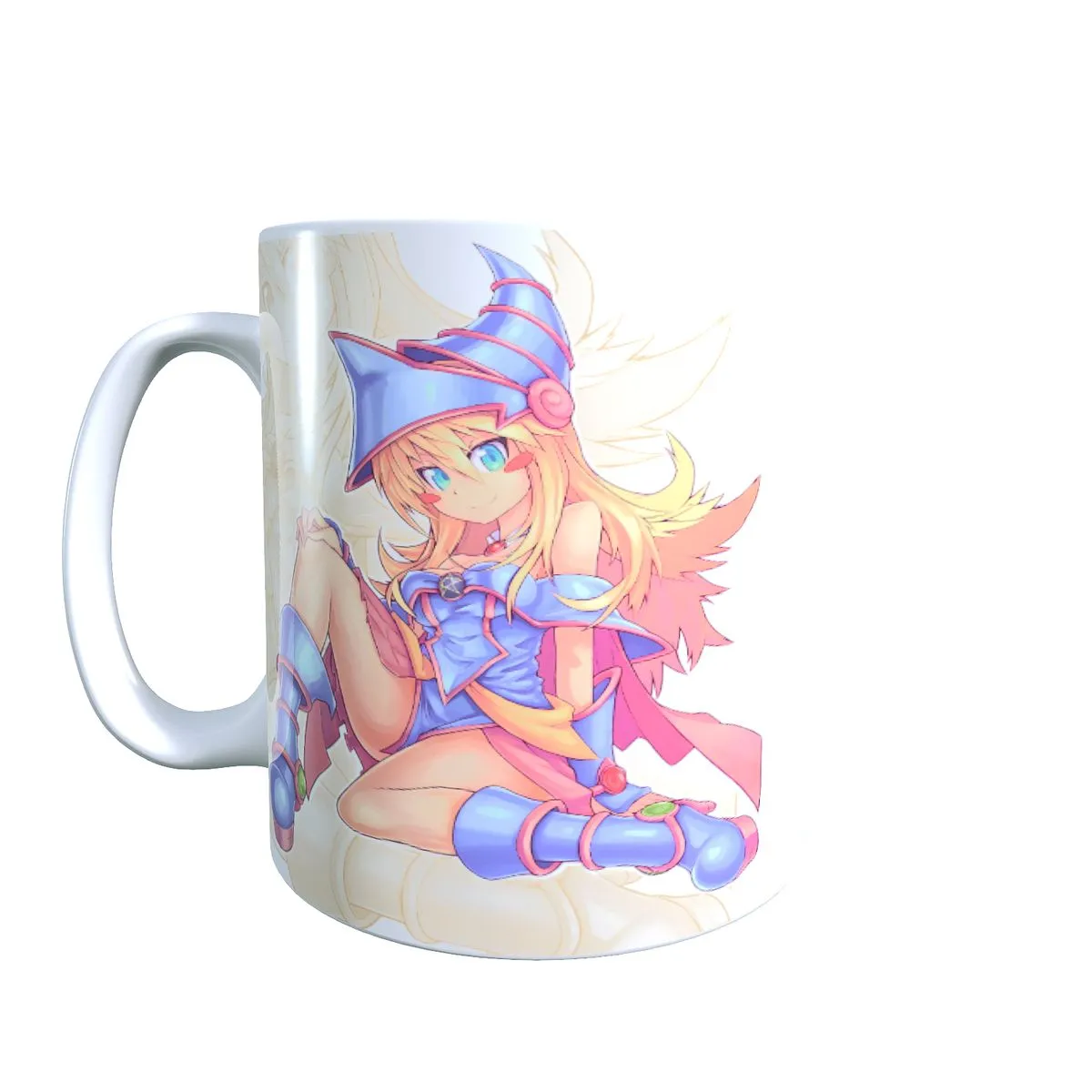 Dark Magician Girl Sitting - Yu-Gi-Oh Coffee Mug
