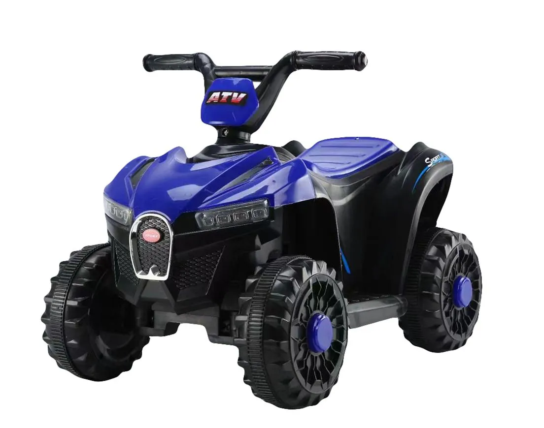 Mini Quad Toy Electric Ride Car For Kids 2-4 years old - Blue, Black