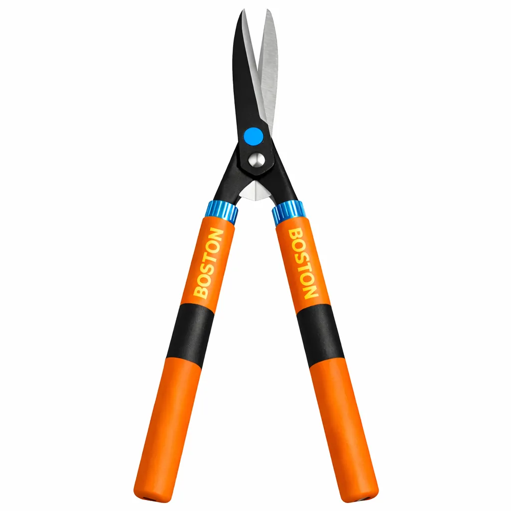 Boston Garden Hedge Shear 250mm Heavy Duty Carbon Steel Cutter - Ergonomic