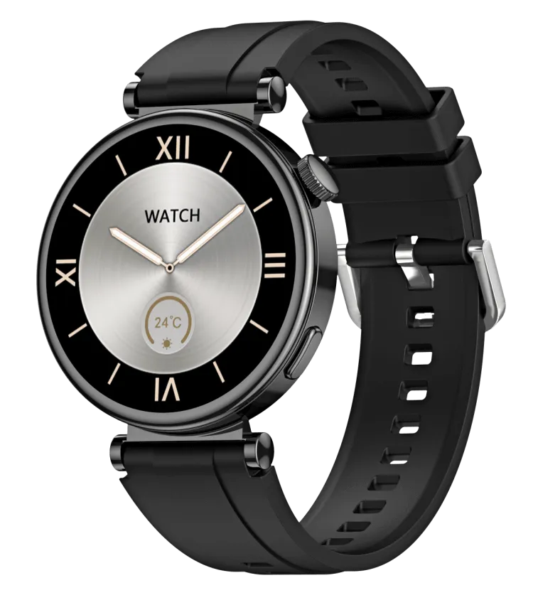 Fitness Tracker Smart Watch For Women - Black Smart Watch