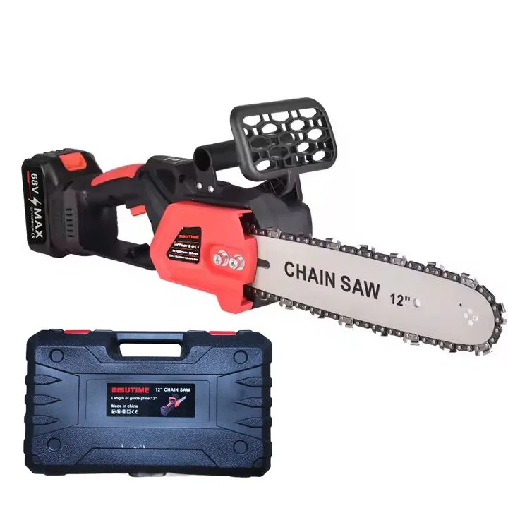 Electric Chain Saw Powerful Wood Cutting Machine Handheld Chainsaw
