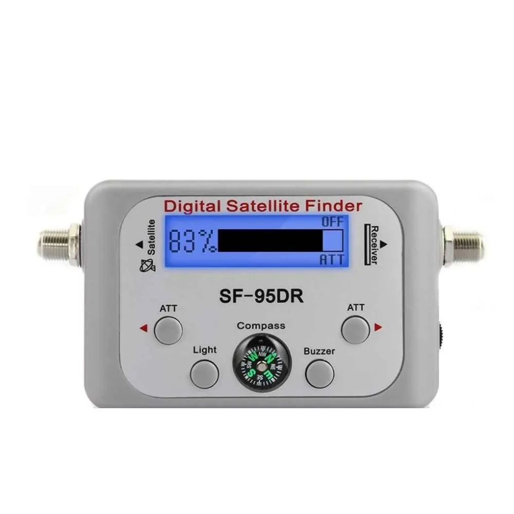 Digital Satellite Finder Meter, 950 to 2150MHz, Strength Meter for DirecTV