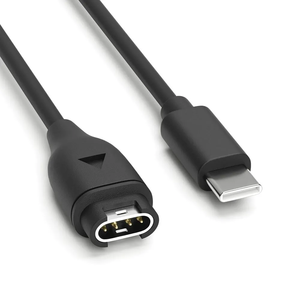 Garmin Watch Charger Cable USB-A to 4-Pin Charging Cable Compatible Fenix