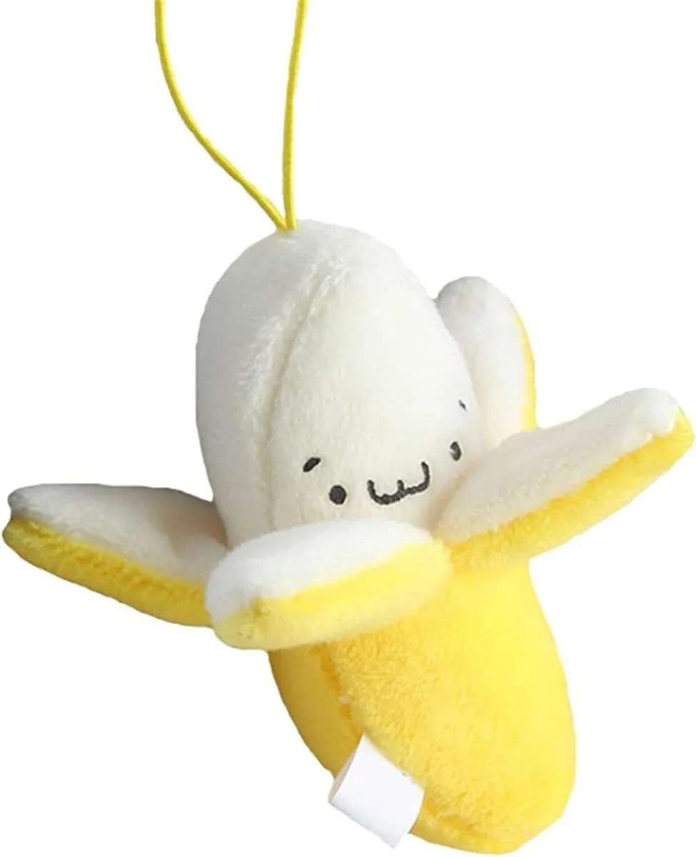 Mini Fruit Stuffed Toy Key For Gift Backpack Decoration