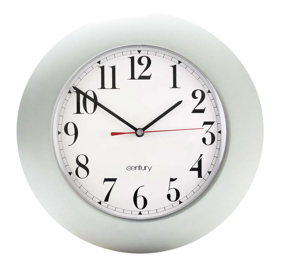 Star White 30cm Wall Clock