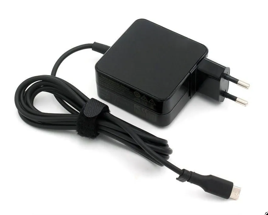 65Watts Type-C USB-C Charger for Laptops Notebooks & Cellphones