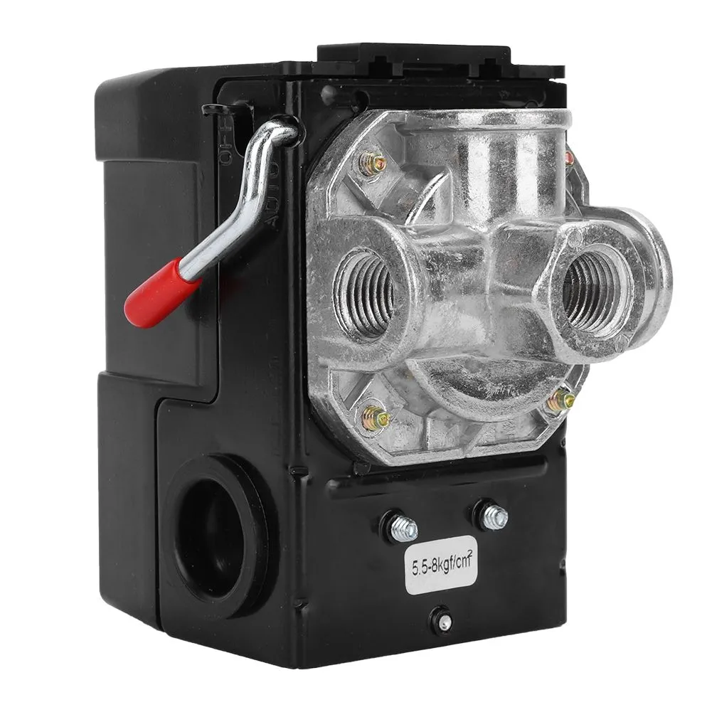 Air Compressor Pressure Switch 4 Hole G1/4 75-120psi