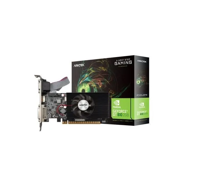 Arktek Geforce GT610 DDR3 2GB 64Bit Low Profile