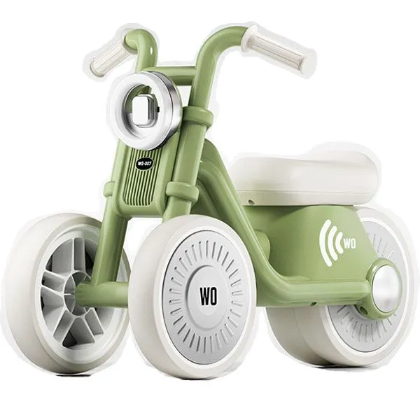 Baby Walker for 1 to 3 year olds Without Pedals Green