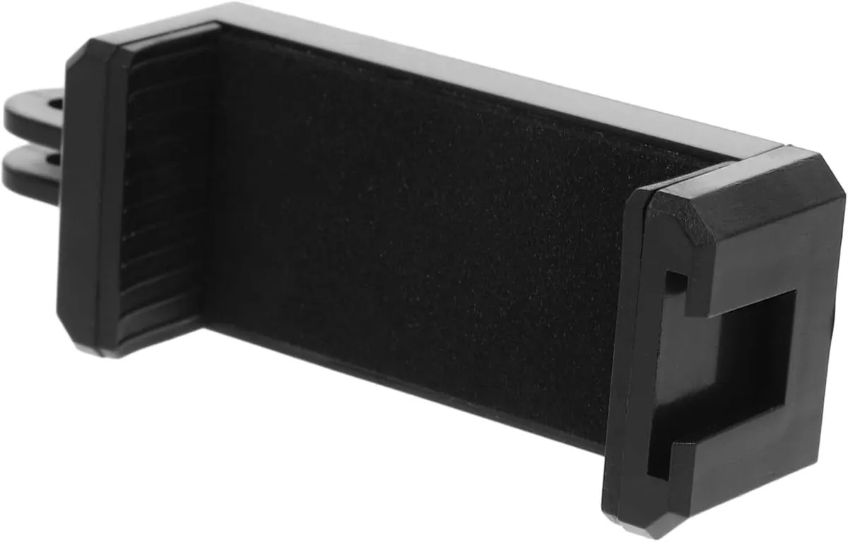 Hot Shoe Phone Mount Easy Install Holder Clip for Tripod, Monopod, Selfie