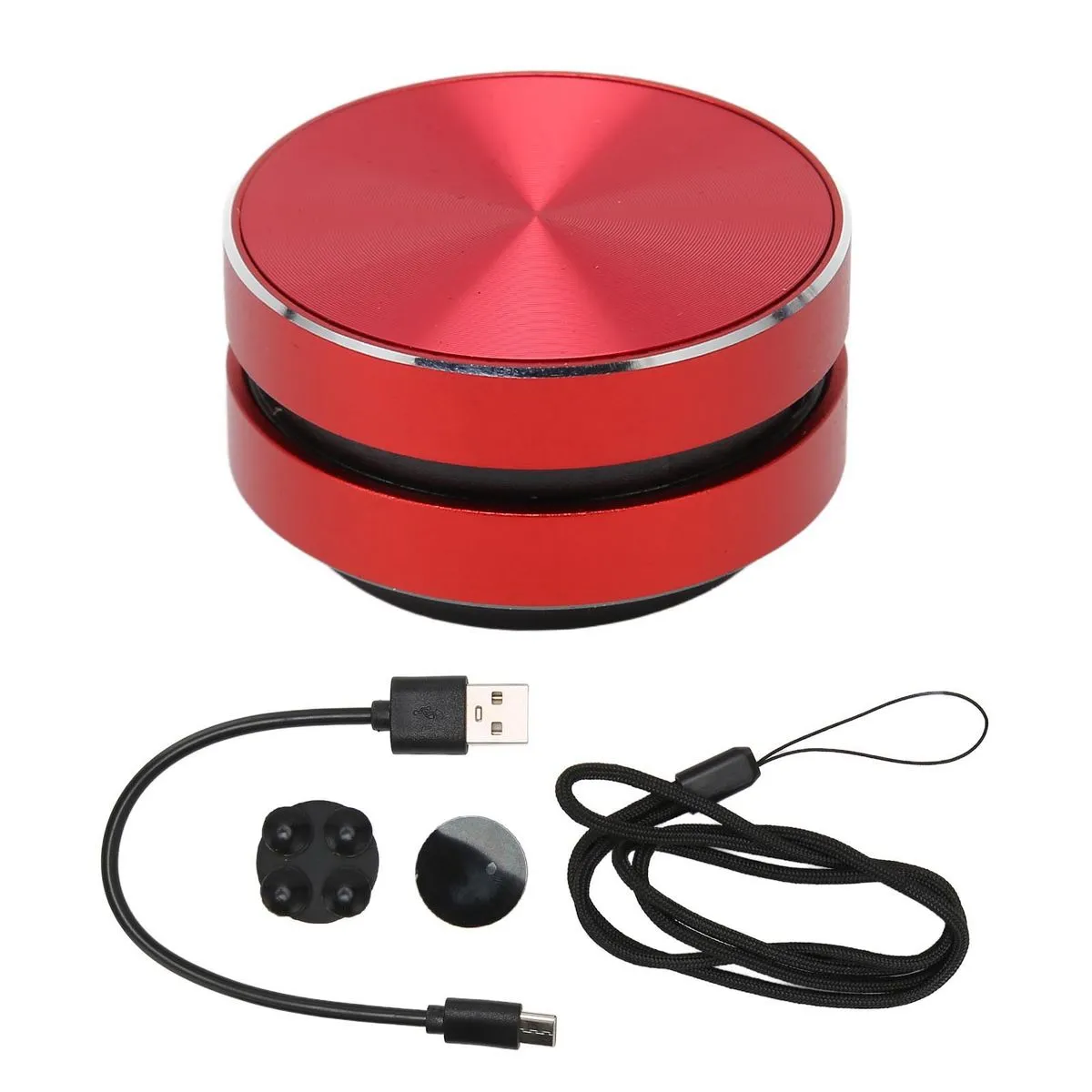 Bluetooth Bone Conduction Speaker Stereo Magnetic Mini Wireless Speaker Red