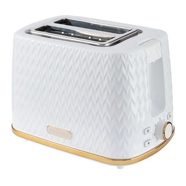Sokany 2 Slice Stainless Steel Bread Toaster - Adjustable 7 Shade Settings