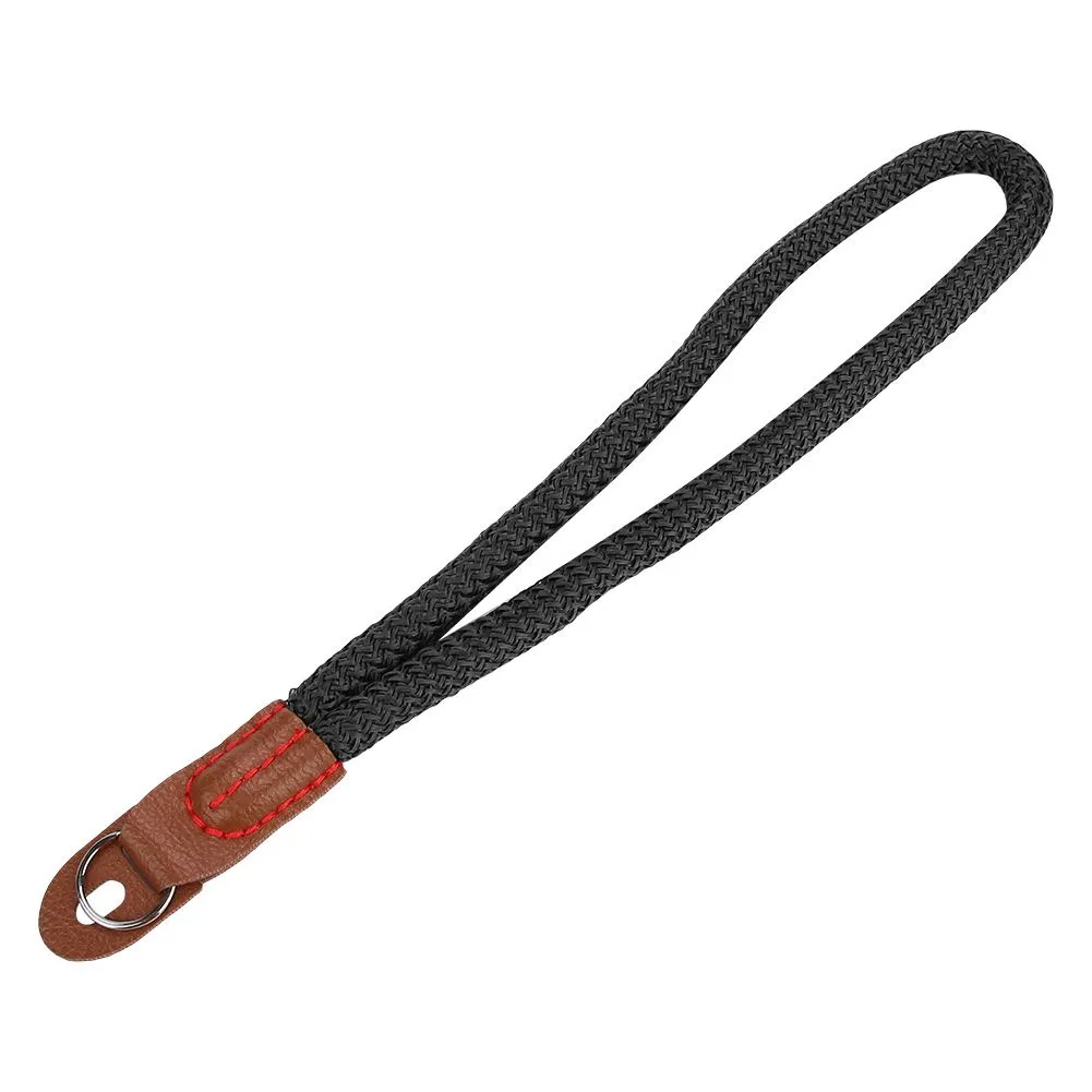 Digital Camera Hand Grip Wrist Strap Black