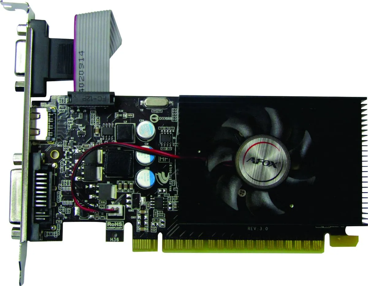 AFOX GT610 GeForce 2048 MB DDR 3 Graphic Card ( AF610-2048D3L7-V6)