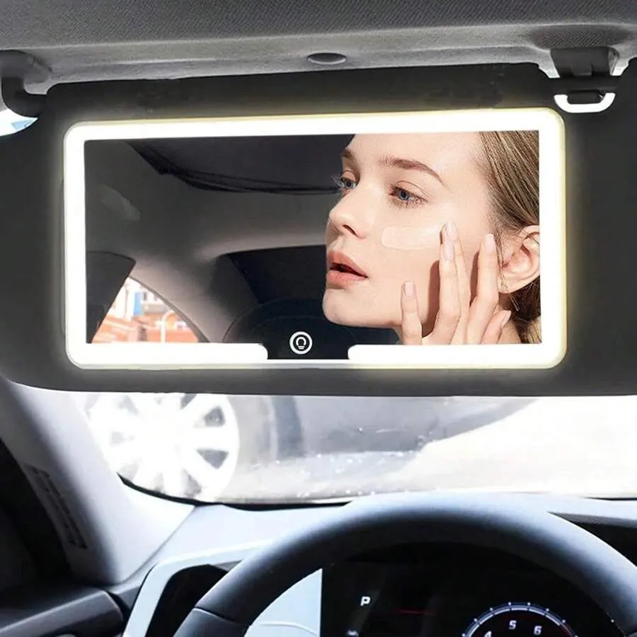 Car vanity mirror