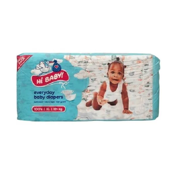 Hi Baby! - Extra Large Everyday Diapers 100's