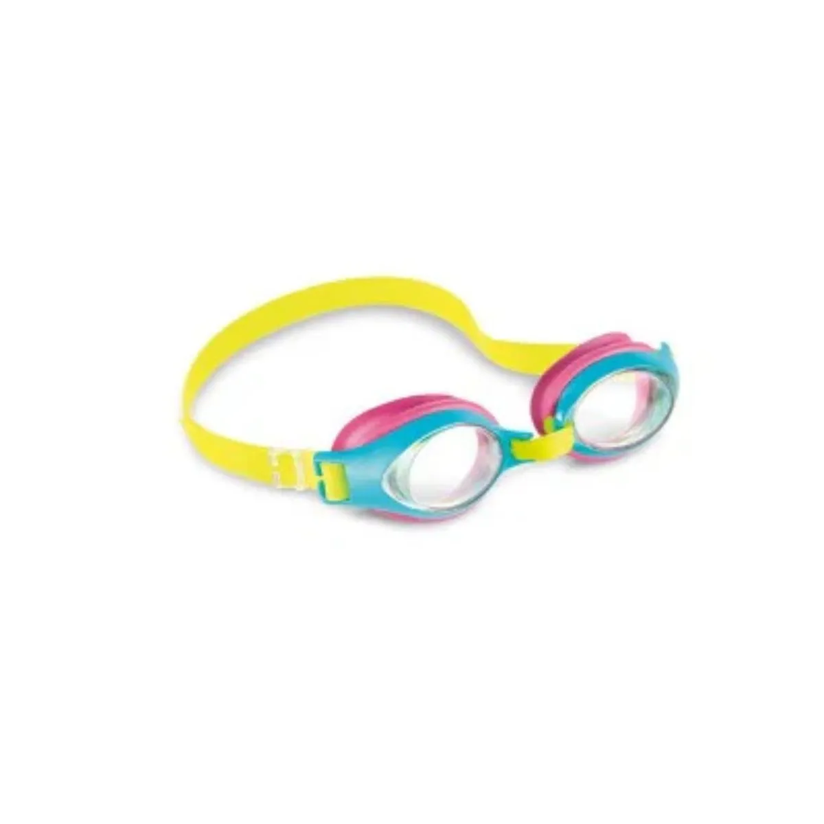 Intex Junior Swim Goggles - Ages 3-8 years - Blue & Pink 
