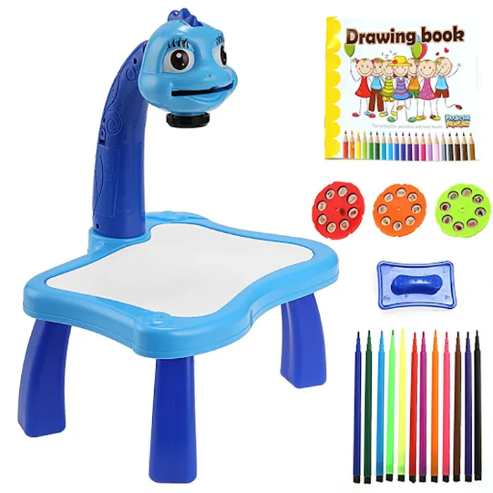 24 Patterns Projector Painting Desk Toy Set