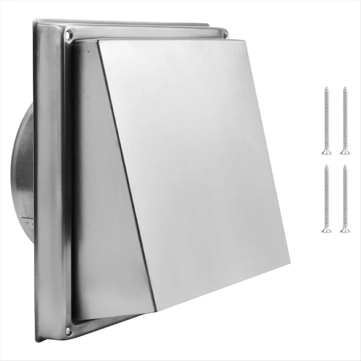 5 Inch Wall Vent Cover Stainless Steel Dryer Vent Compatible with Universal