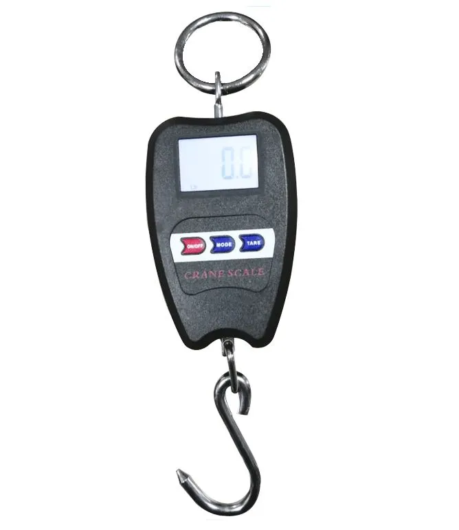 200kg Digital Hanging Crane 3 Modes Weight Measuring Scale with Batteries