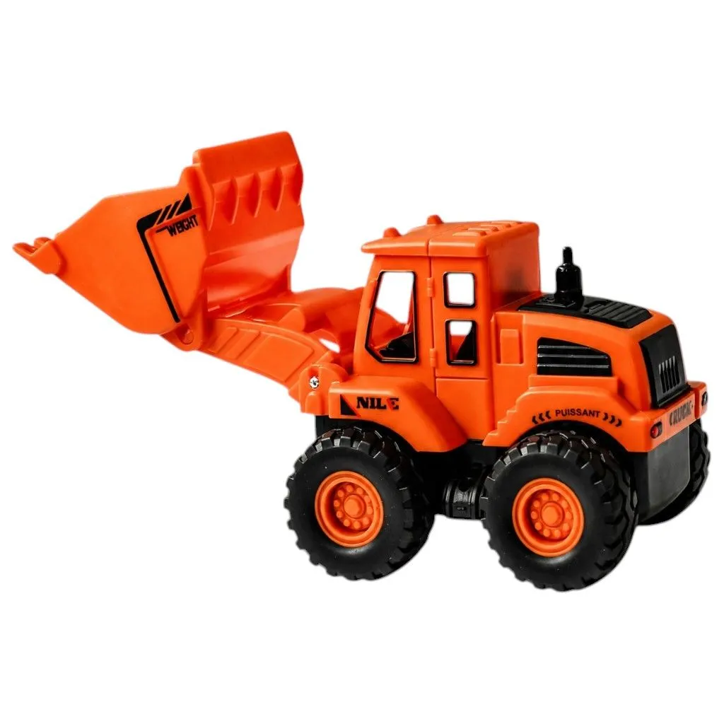 Mini Construction Engineering Vehicle - Orange