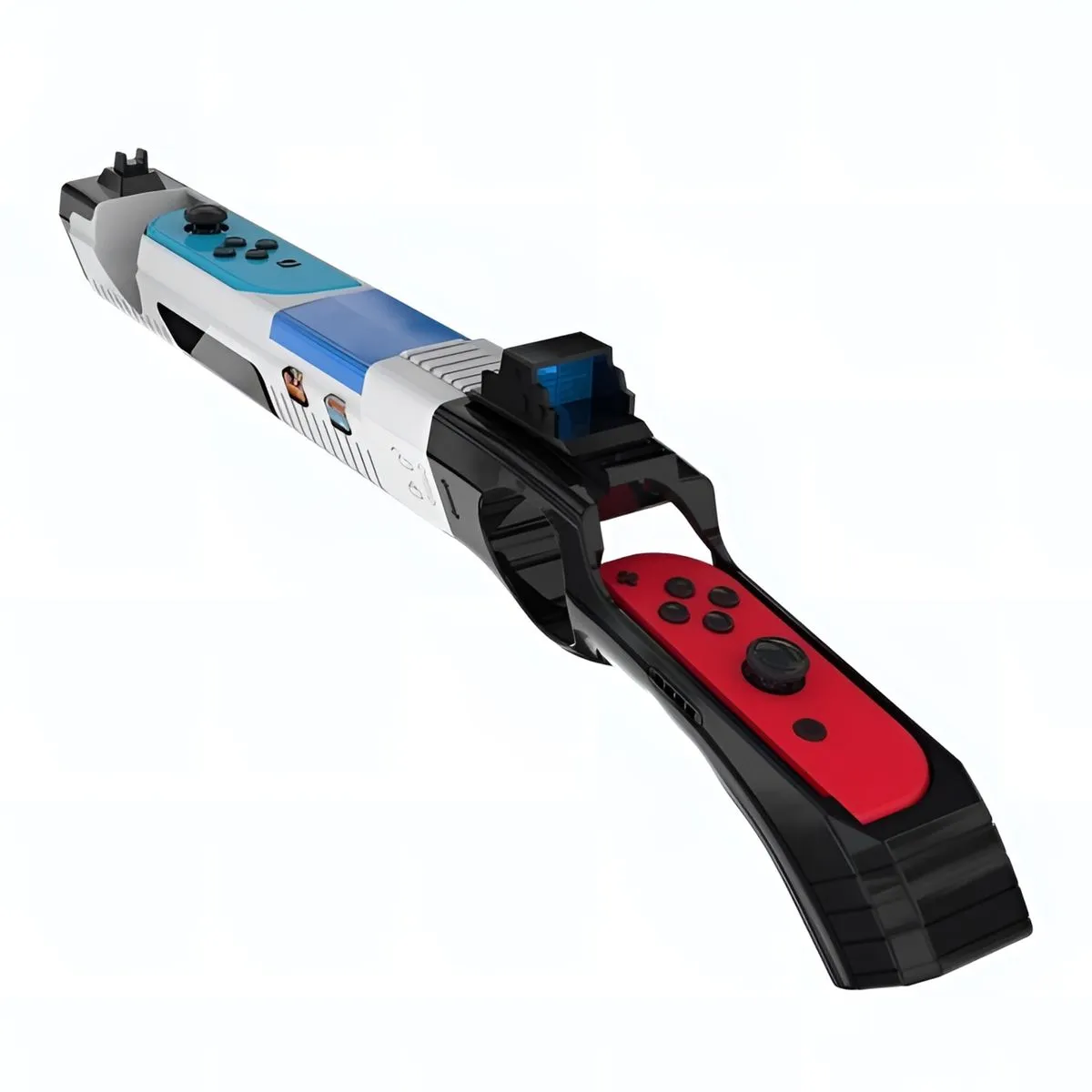 Switch Shooting Gun Controller Detachable Compatible With Switch2 Joy Con