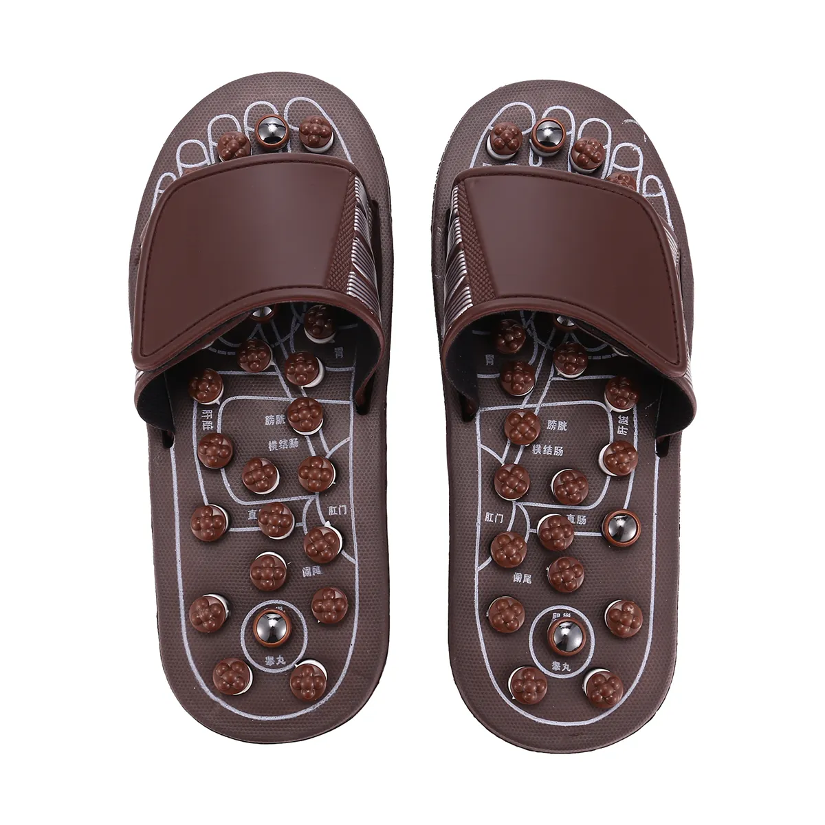 Acupressure Foot Massager Massage Slippers Reflexology Sandals M