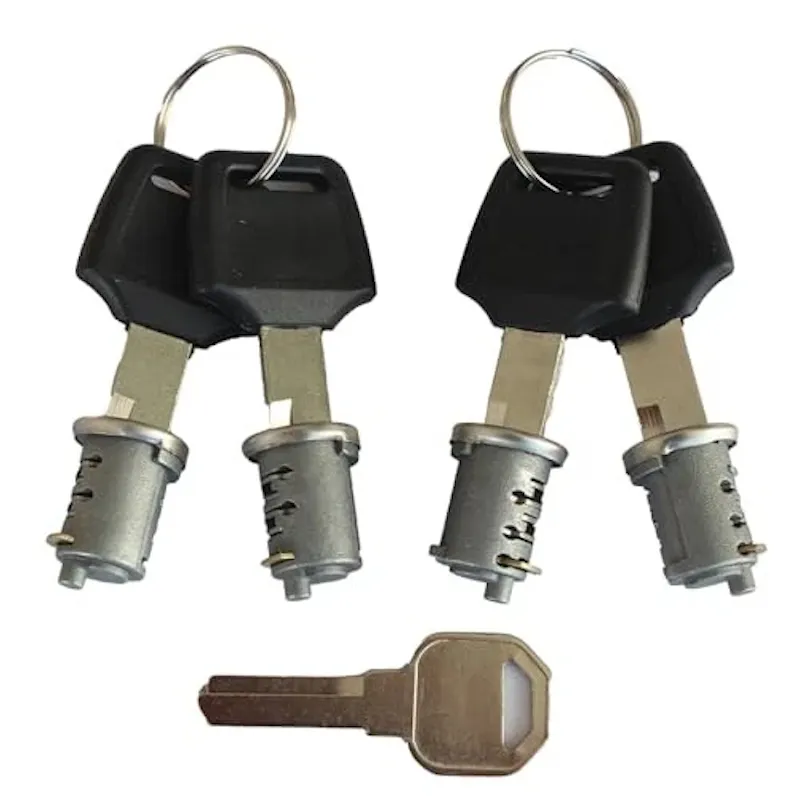Automotive Lock Core for Car Racks System Components set of 9