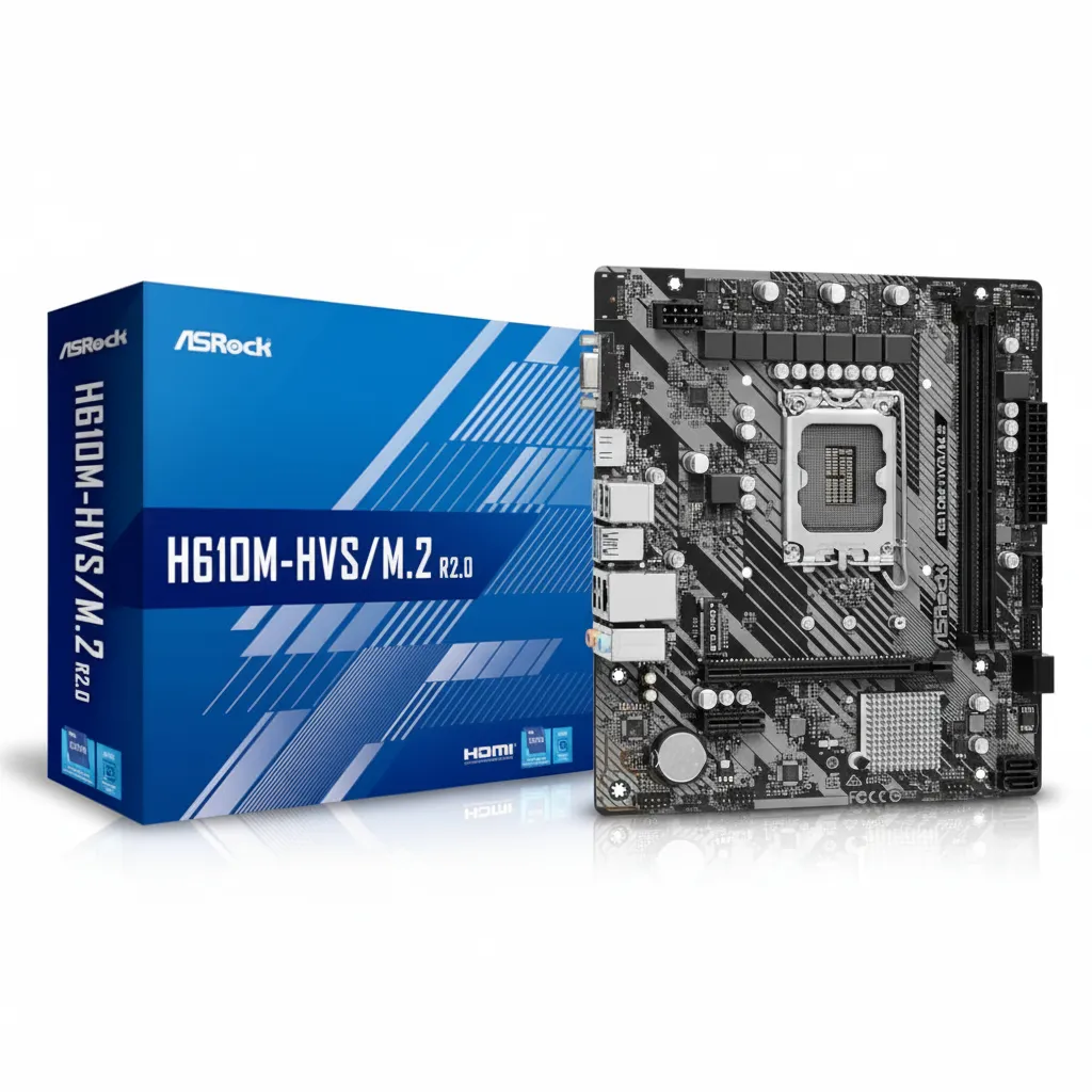 Asrock H610M MATX Gaming Motherboard Compatible for Intel LGA 1700