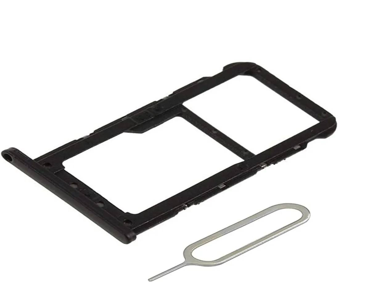 Replacement Sim Tray for Huawei P20 Lite - Black