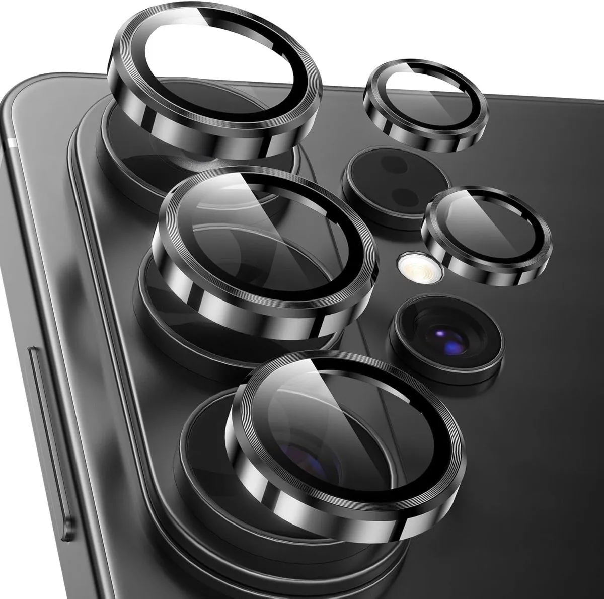 Camera Lens Protector Compatible With Samsung S26 Ultra - Black