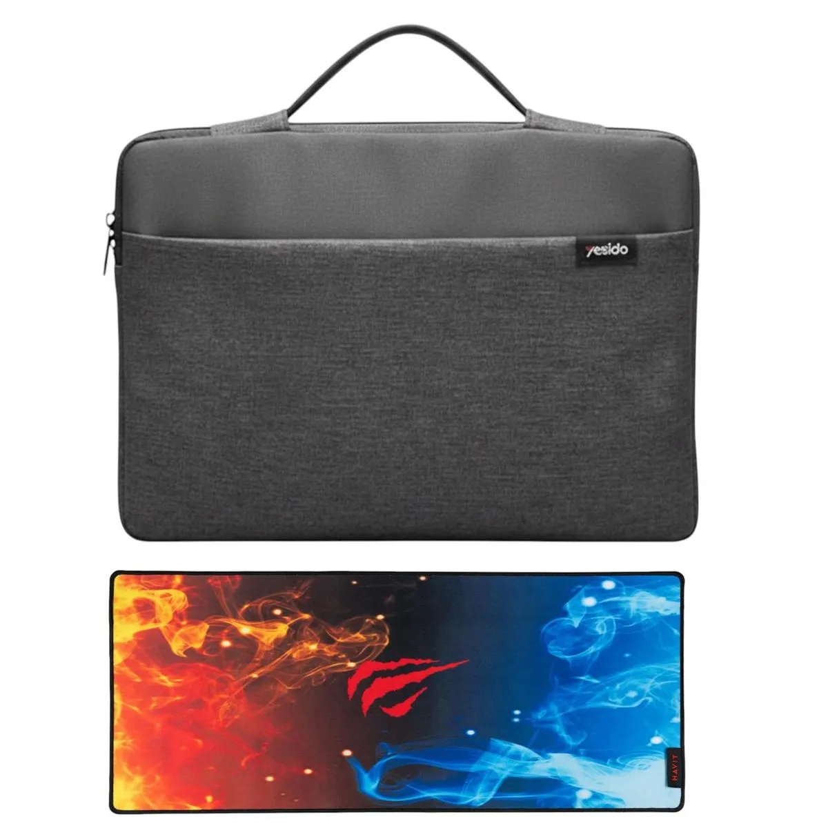 Laptop Carry /Shoulder Case with Handle +Mouse Pad Bundle- wb30+mp845