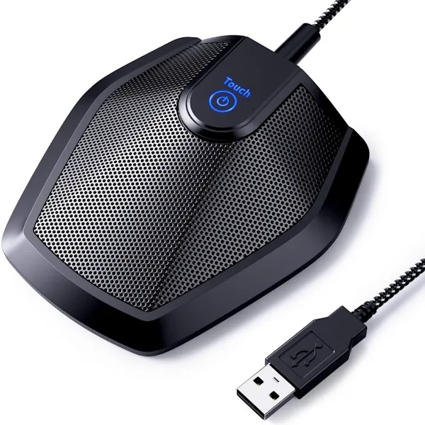 TONOR G11 360 USB Conference Microphone Omnidirectional Condenser Mic