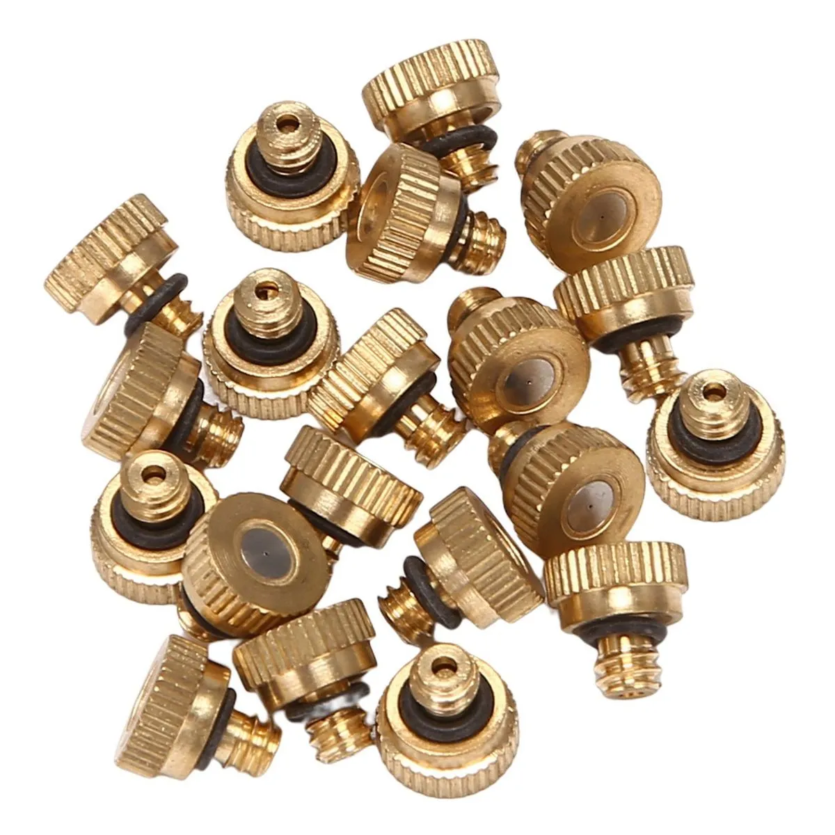 20Piece Fog Mist Nozzle,Low Pressure Mist Cooling Nozzle 0.1Mm